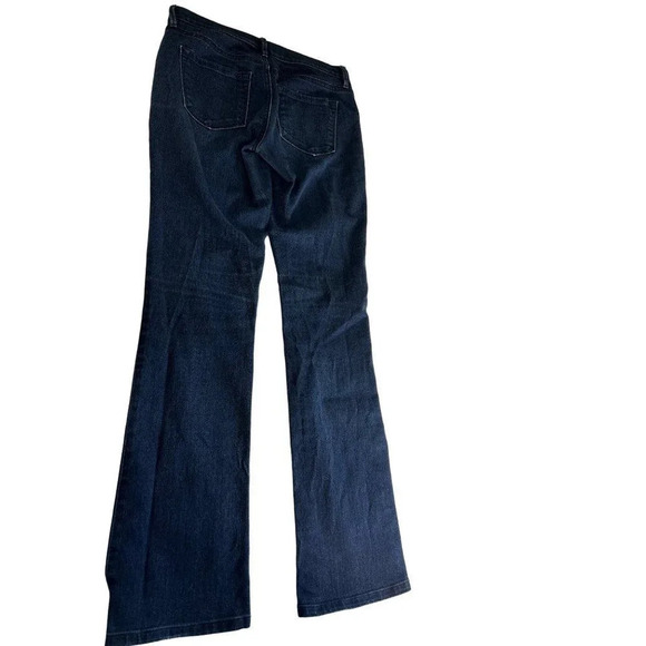 Ann Taylor Loft Womens Sexy Boot Jrs Jeans Dark Wash Size 26/2 - Picture 6 of 6